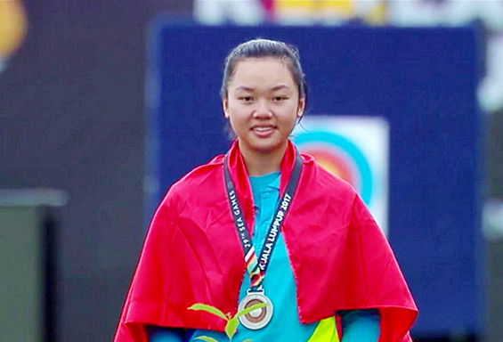  Châu Kiều Oanh giành Huy chương bạc tại SEA Games 29.