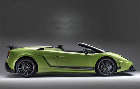 Tờ Top Speed higrave;nh dung thiết kế của LP570-4 Performance.