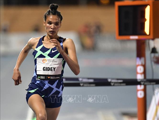  VĐV người Ethiopia Letesenbet Gidey. Ảnh tư liệu: AFP/TTXVN