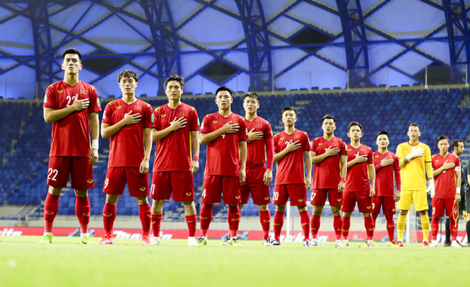  Đội tuyển Việt Nam tập trung chuẩn bị cho vòng loại thứ ba World Cup 2022.