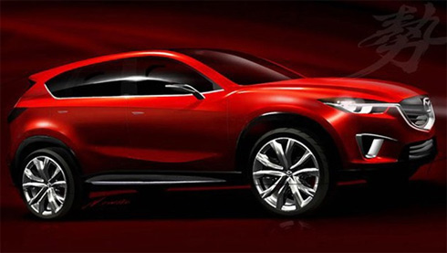  Mazda Minagi concept lộ diện trước khi trình làng tại Geneva.