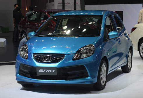 Honda Brio tại Bangkok Motorshow 2011.