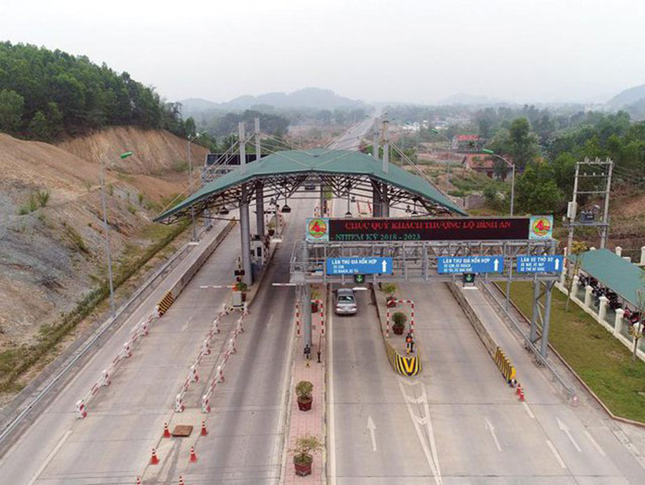 Dự án đầu tư xây dựng tuyến đường Thái Nguyên - Chợ Mới (Bắc Kạn) - Ảnh: Anh Minh