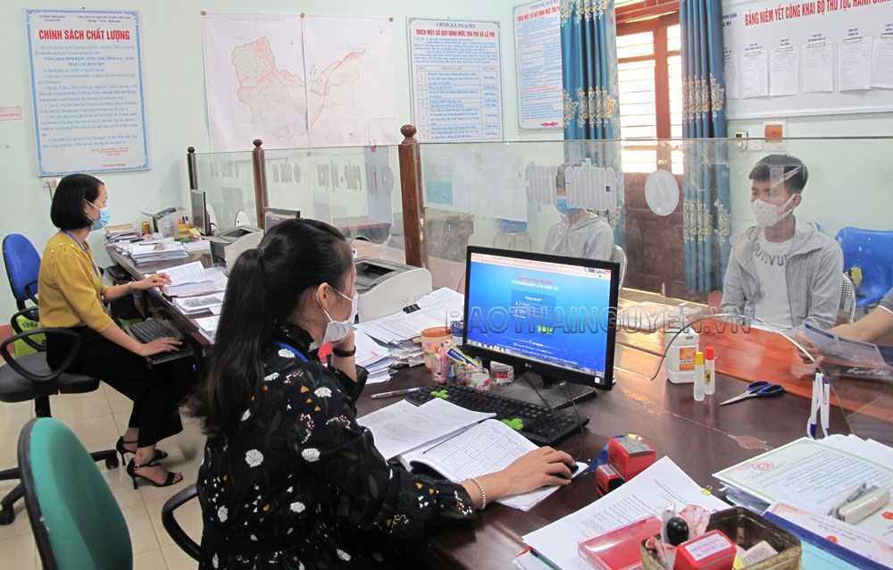  Khảo sát DDCI nhằm đánh giá năng lực điều hành kinh tế của chính quyền các cấp trong tỉnh. Ảnh: T.L