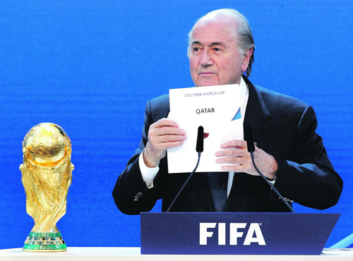  Chủ tịch FIFA Sepp Blatter (Ảnh: EPA).