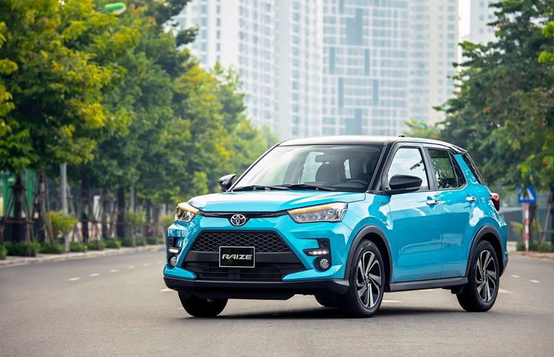 Toyota Raize đang là một trong những mẫu xe được săn đón nhất tại thị trường Việt Nam lúc này.