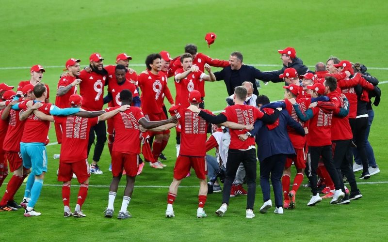  Bayern đăng quang ngôi vô địch Bundesliga sớm trước hai vòng đấu. (Ảnh: FC Bayern Munich)