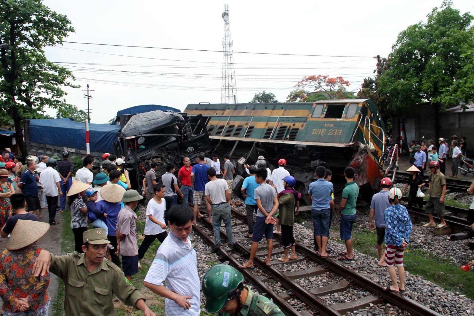  Toàn cảnh vụ tai nạn.