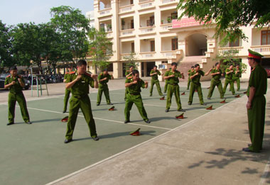 Cocirc;ng an T.P Thaacute;i Nguyecirc;n tập votilde; thuật
