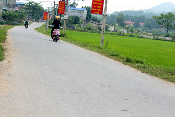   Do được quản lý, bảo trì hiệu quả nên chất lượng tuyến đường liên xã Bảo Cường - Đồng Thịnh (Định Hoá) được hoàn thành từ năm 2011 đến nay vẫn còn khá tốt.