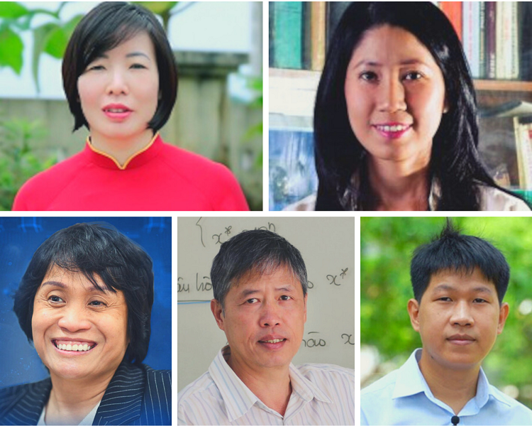  Năm nhà khoa học Việt được vinh danh trong danh sách 100 nhà khoa học châu Á - Ảnh: Asian Scientist