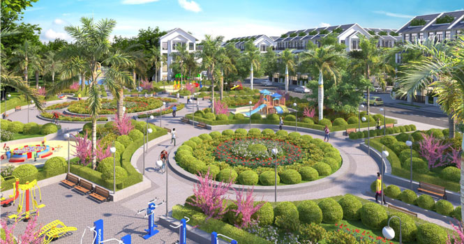  Phối cảnh Garden Center Park