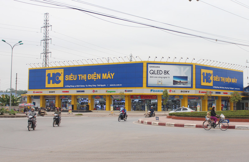  Siêu thị HC là một trong những dự án về thương mại - dịch vụ mới được triển khai tại phường Châu Sơn (T.P Sông Công).