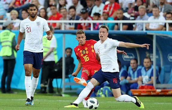  Bỉ vẫn chơi hay dù thiếu nhiều trụ cột như Hazard, Lukaku, De Bruyne. Ảnh: Reuters