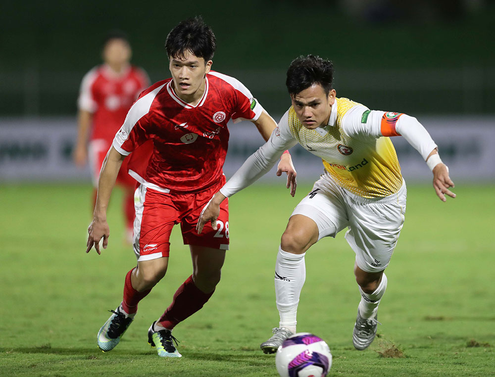  Hoàng Đức tỏa sáng giúp Viettel đánh bại Bình Định 2-0 ở vòng 1 V-League 2022.