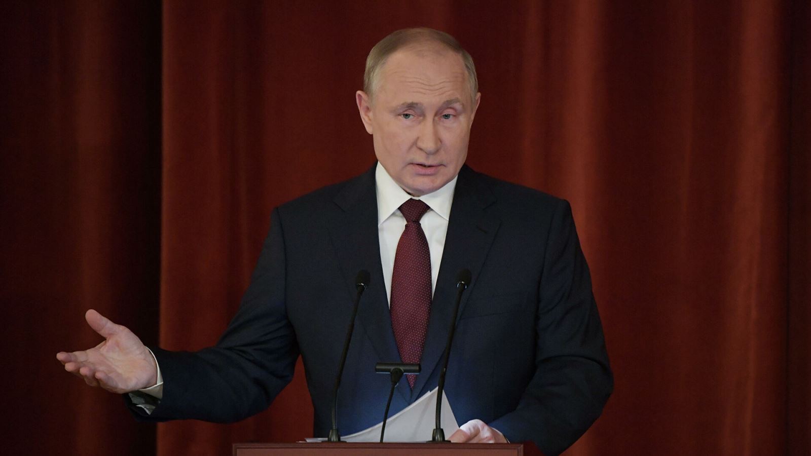  Tổng thống Putin tại cuộc họp ở Moskva, Nga. Ảnh: Sputnik