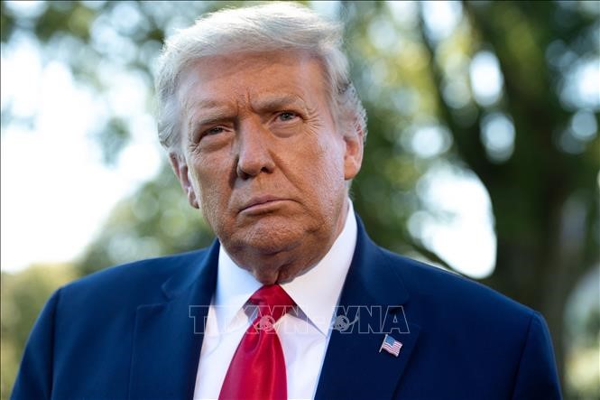  Cựu Tổng thống Donald Trump. Ảnh tư liệu: AFP/TTXVN