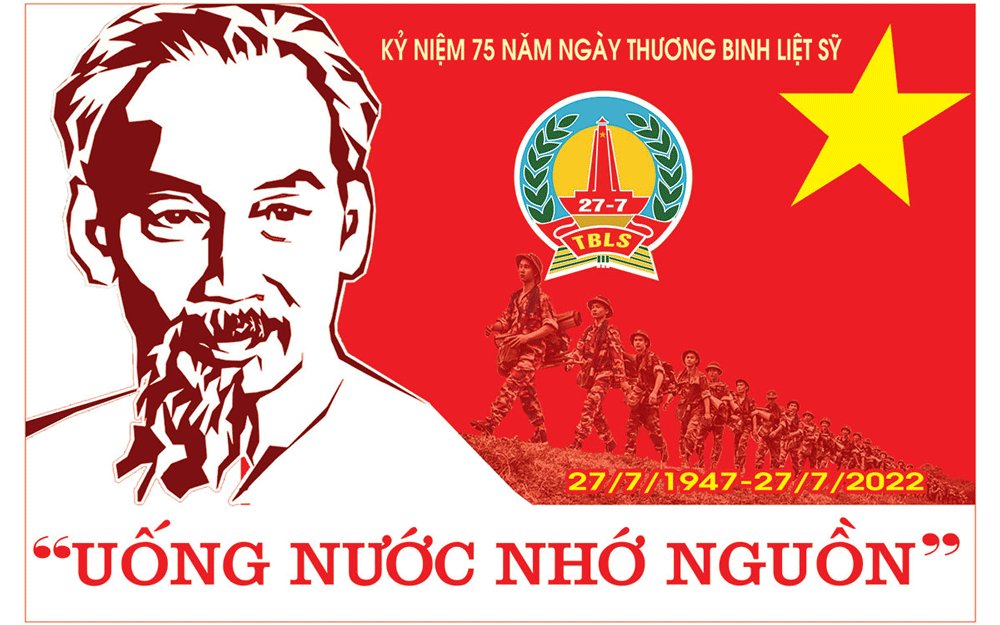 "Uống nước nhớ nguồn" - Tác giả Lê Việt Thành. (Ảnh: Cục Văn hóa cơ sở)