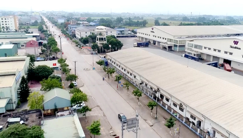 Cụm công nghiệp Nguyên Gon ở phường Cải Đan (T.P Sông Công) đang được đầu tư mở rộng với tổng kinh phí trên 93 tỷ đồng.