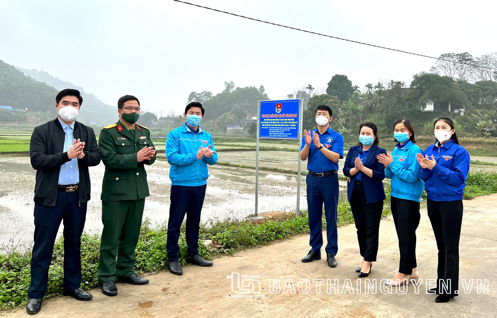  Khánh thành và đưa vào sử dụng tuyến đường thắp sáng làng quê tại xóm 4, xã Cù Vân.