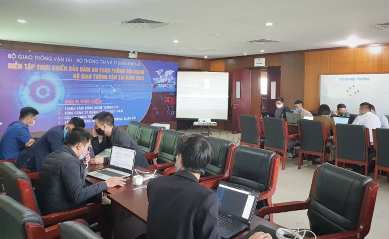  Các đội tham gia diễn tập thực chiến đảm bảo an toàn thông tin mạng.