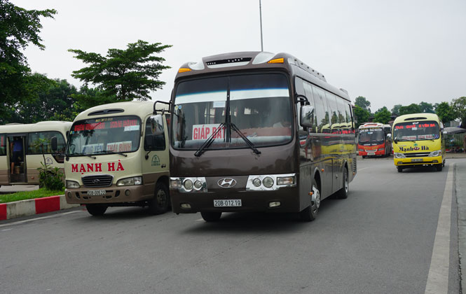  Các đơn vị thông báo tăng giá vé vận tải hành khách năm 2018 chủ yếu chạy tuyến Thái Nguyên đi các tỉnh khu vực miền Bắc và Thanh Hóa.