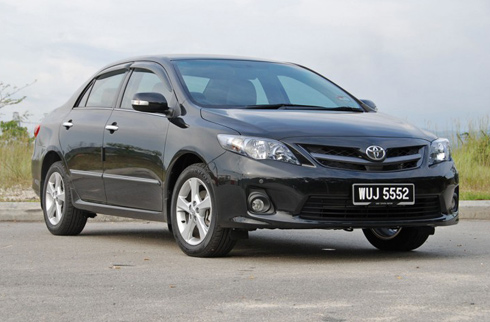 Altis mới tại Malaysia.