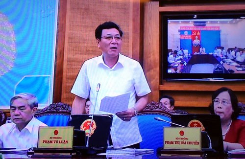  Bộ trưởng Phạm Vũ Luận.