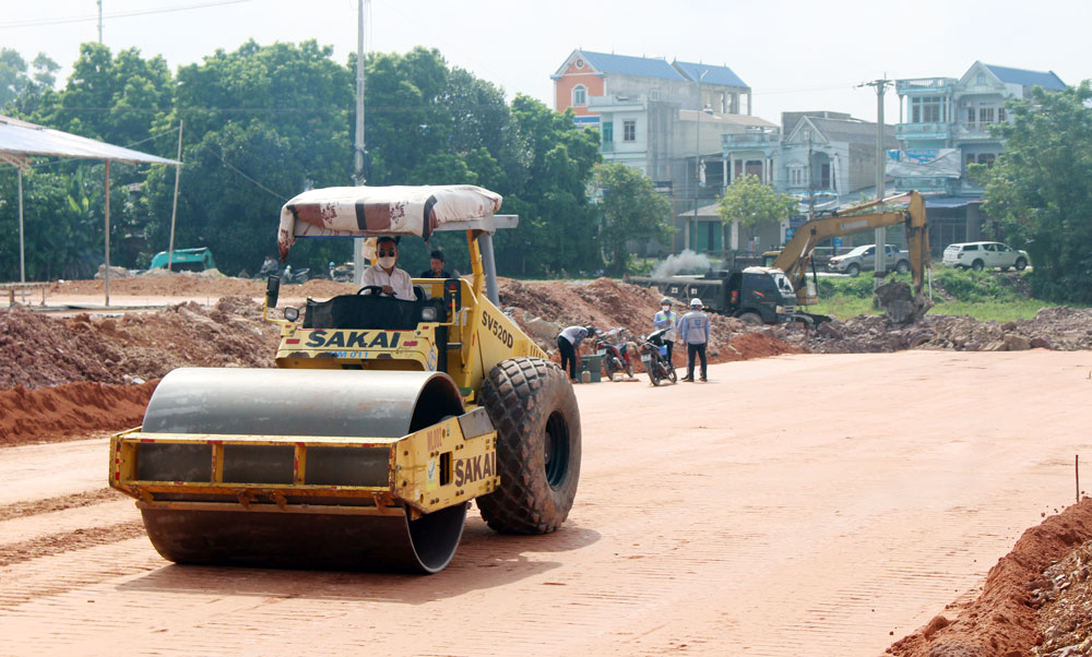  Khu đô đô thị Cầu Trúc, thuộc phường Bách Quang (T.P Sông Công) với diện tích gần 23ha, hiện đã GPMB được hơn 95% diện tích.  