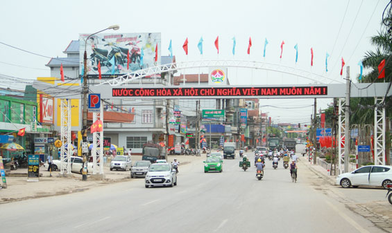  Một góc T.X Phổ Yên hôm nay.