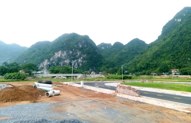   Dự kiến Tổ hợp dịch vụ thương mại tổng hợp Định Hóa được xây dựng tại xóm Trường, thị trấn Chợ Chu. Vị trí này nằm liền kề với khu tái định cư và khu dân cư của thị trấn Chợ Chu, kết nối thuận lợi với đường Hồ Chí Minh.
