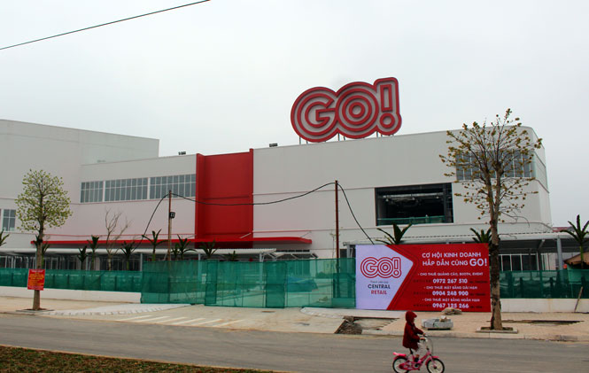  Trung tâm thương mại Việt - Nhật (Siêu thị “GO” Big C), tại phường Tân Lập (T.P Thái Nguyên) dự kiến sẽ đi vào hoạt động trong tháng 3. 