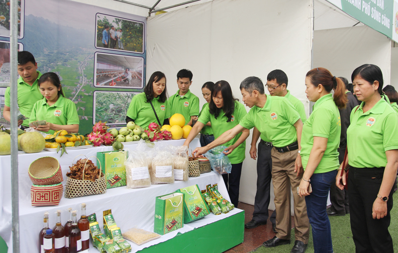  Mặt hàng nông sản đặc trưng của các địa phương được Hội Nông dân các huyện, thành, thị tích cực quảng bá, giới thiệu tại các hội chợ thương mại.