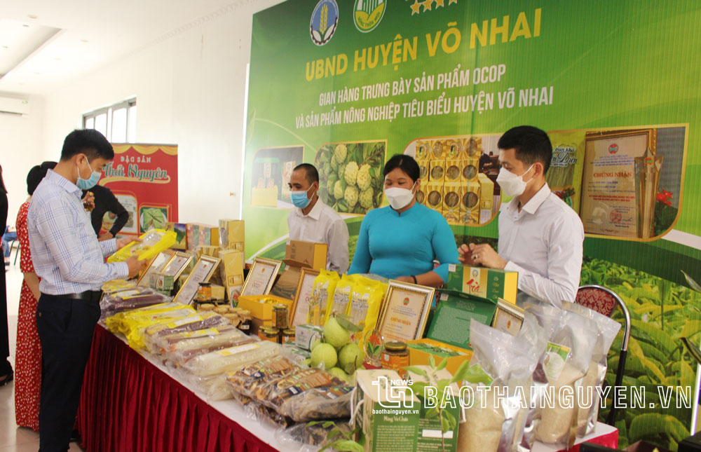  Hiện nay, trong 8 chủ thể của huyện Võ Nhai có sản phẩm đạt 3 sao OCOP thì 7 chủ thể là HTX, THT với 7 sản phẩm.