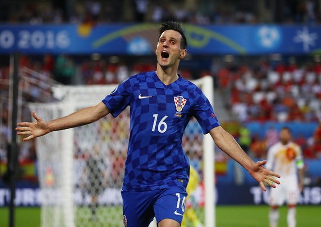 Tiền đạo Nikola Kalinic đã bị loại khỏi đội tuyển Croatia tại World Cup 2018. 