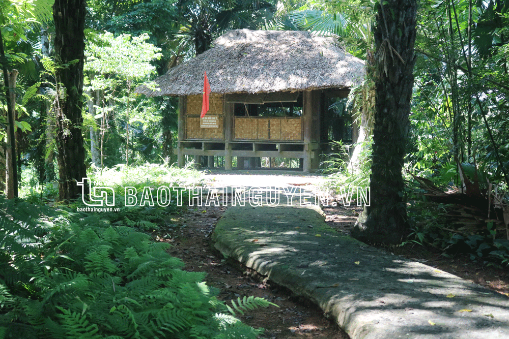  Mái lán Bác ở trên đồi Khau Tý, xã Điềm Mặc (Định Hóa).