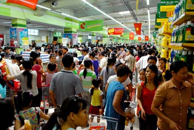  Siêu thị BigC ngày cuối tuần (Ảnh minh họa).