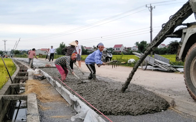  Thi công công trình sửa chữa, nâng cấp tuyến đường cứu hộ, cứu nạn xã Úc Kỳ