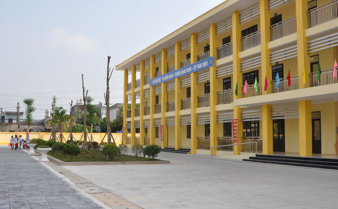   Năm học 2020-2021, Trường THCS Nguyễn Du (T.P Sông Công) được đầu tư xây mới với tổng kinh phí 80 tỷ đồng từ ngân sách địa phương.