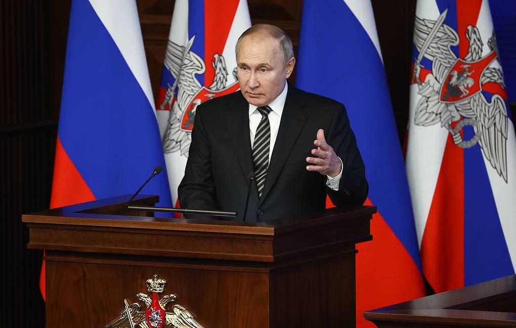 Tổng thống Nga Vladimir Puti. Ảnh: Reuters