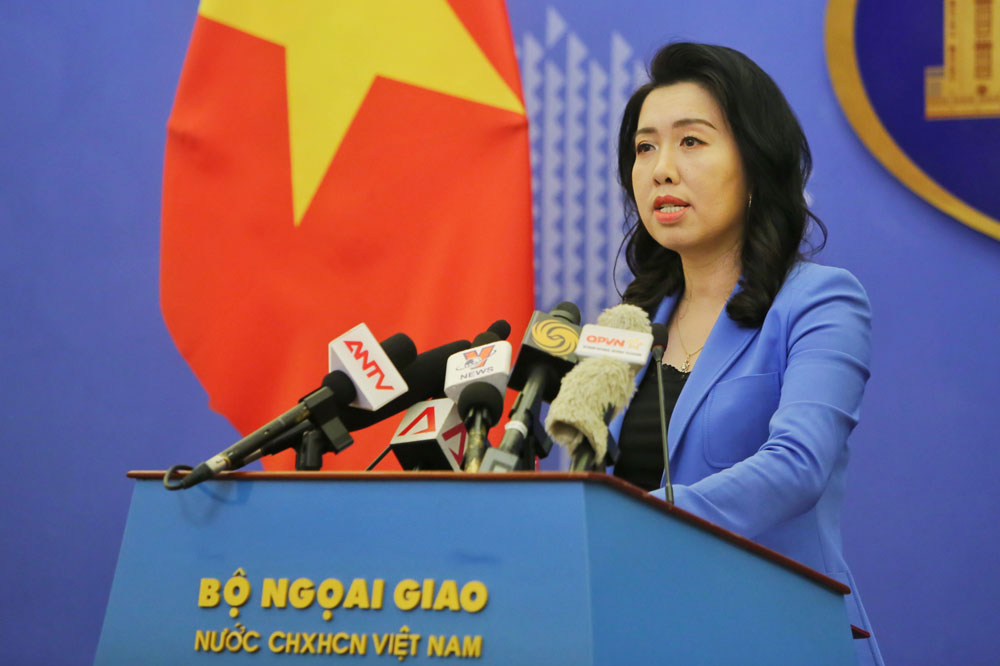  Người phát ngôn Bộ Ngoại giao Việt Nam Lê Thị Thu Hằng
