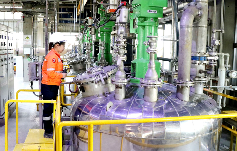  Chế biến vonfram tại Công ty TNHH Khai thác và Chế biến khoáng sản Núi Pháo.