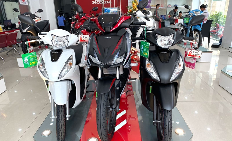  Thị trường xe máy trong nước đã có quý III-2021 đầy khó khăn tương tự lĩnh vực ô tô.