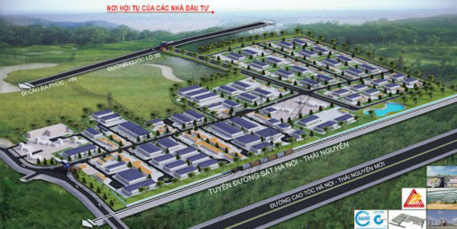  Phối cảnh mở rộng CCN số 3 Cảng Đa Phúc