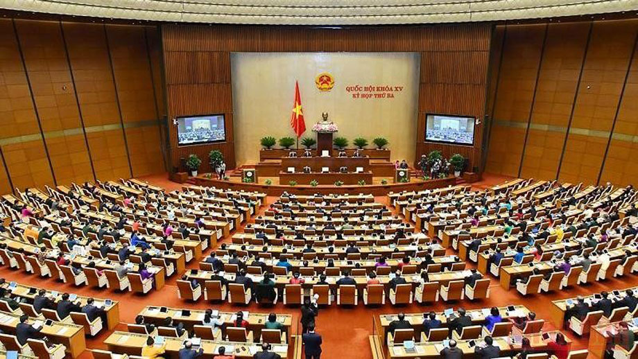  Kỳ họp thứ 3, Quốc hội khóa XV. (Ảnh: Khoa Linh)