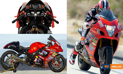  “Quái thú” Hayabusa vốn đã mạnh nay còn “khủng” hơn nữa khi trải qua quá trình độ.