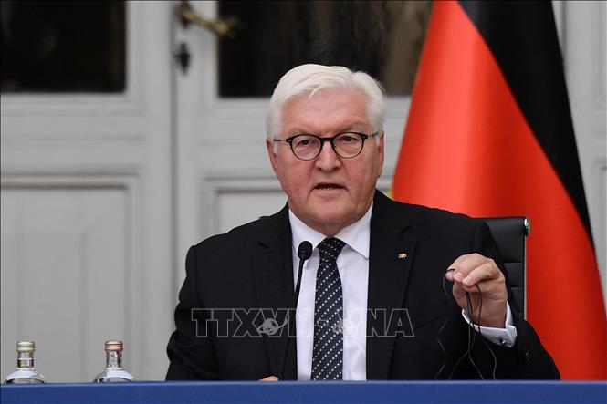  Tổng thống liên bang Đức Frank-Walter Steinmeier. Ảnh tư liệu: AFP/TTXVN