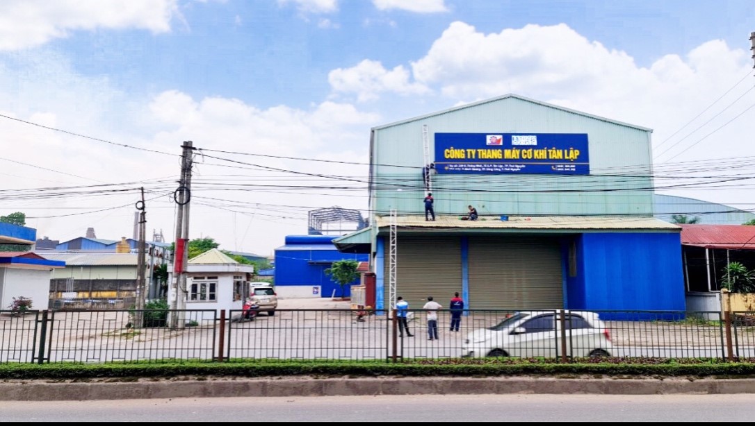  Công ty TNHH Thang máy Cơ khí Tân Lập đầu tư xây dựng, mở rộng nhà máy sản xuất gia công chi tiết thiết bị công nghiệp tại Khu B, KCN Sông Công I, phường Bách Quang, T.P Sông Công.