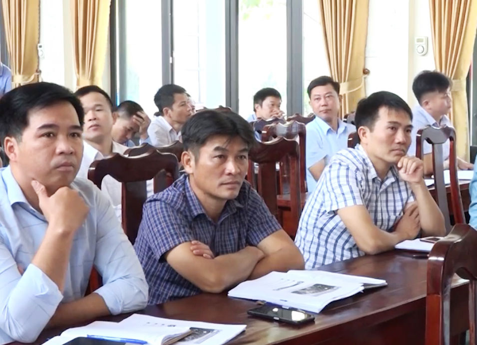  Cán bộ, công chức huyện Đại Từ tham gia bồi dưỡng nghiệp vụ về công tác đối ngoại.
