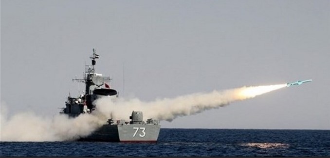  Tàu chiến Iran tham gia một cuộc tập trận hải quân. Ảnh tư liệu: JPost